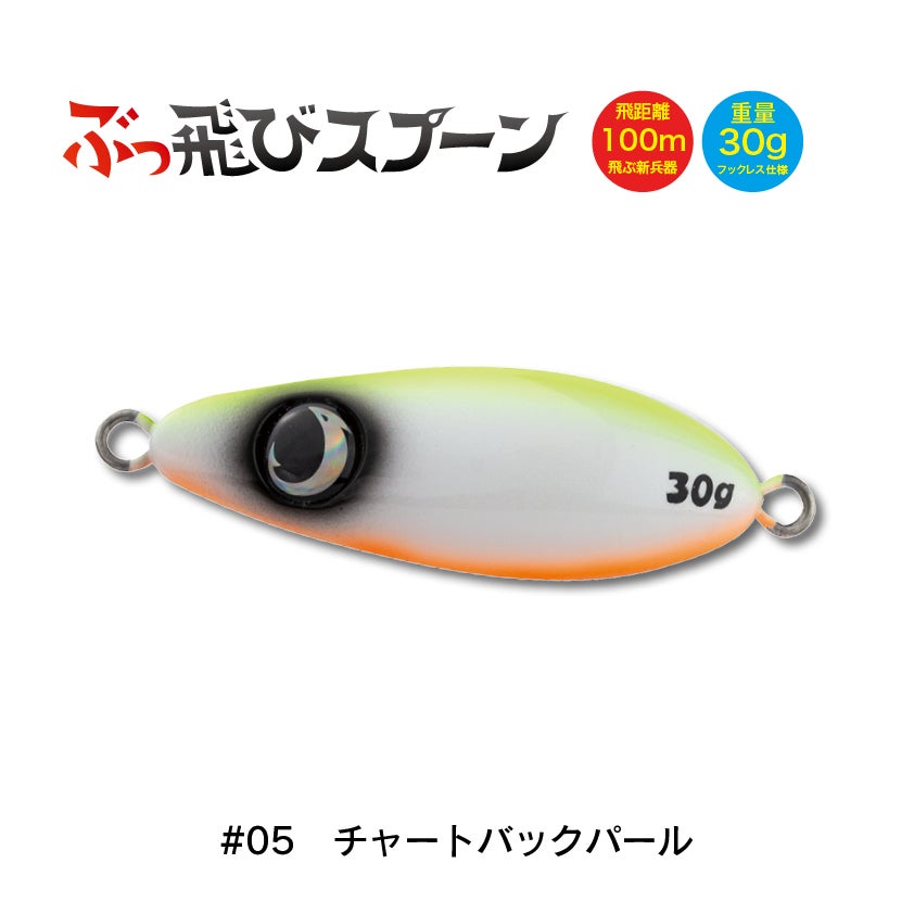 ぶっ飛びスプーン30g外房ジャンプライズぶっ飛びスプーン井上友樹