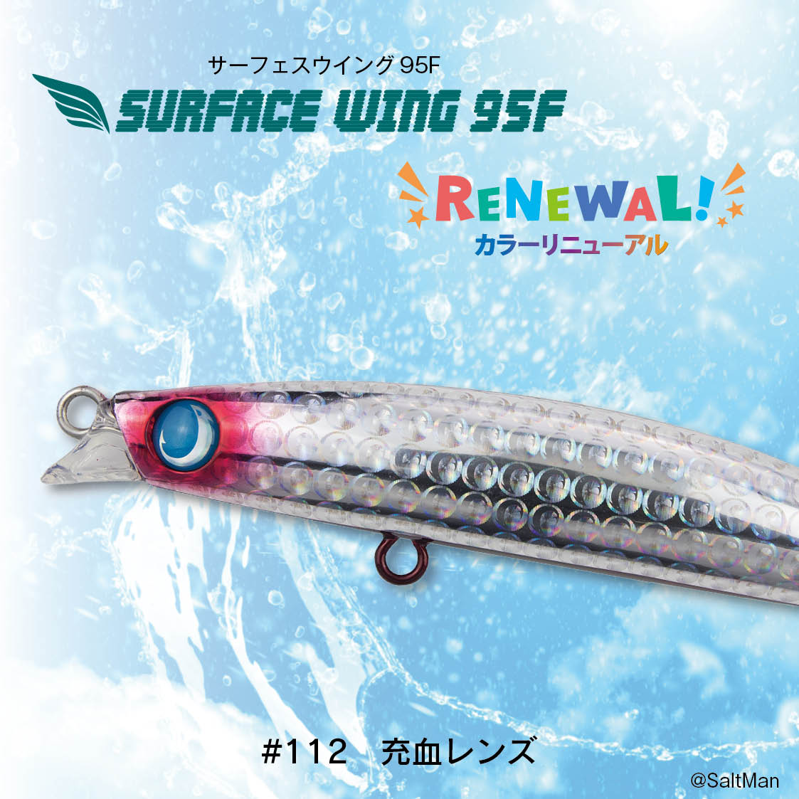 ジャンプライズ サンライズチャートセット かっ飛び棒　サーフェスウイング SURFACE WING95Fサーフェスウイング95Fジャンプライズシャロー