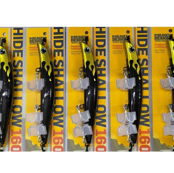 ハイドシャロー160/37g SMオリカラ入荷！（初のイカツイ系w