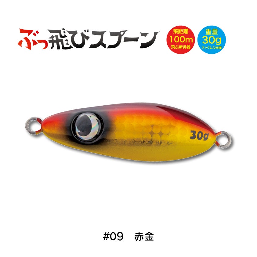 ぶっ飛びスプーン30g外房ジャンプライズぶっ飛びスプーン井上友樹